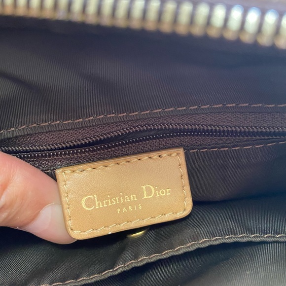 Authentic vintage Dior brown trotter Boston bag - Picture 11 of 12